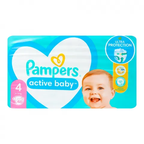 Підг. Pampers Active Baby 46 шт. Maxi (9-14 кг)