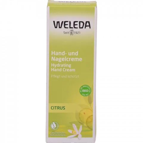 Крем д/рук та нігтів Weleda 50 мл Цитрусовий живильний