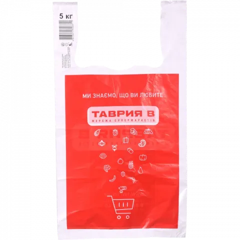 Пакет Таврия-В 15 кг  3 (28х50) 51 мкм