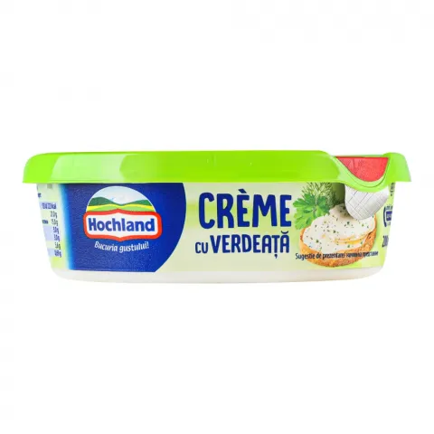 Крем-сир Hochland Вершковий з травами 200 г (Польща)