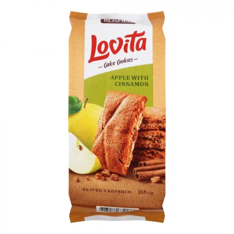 Печ Рошен 168 г Karolina/Lovita з яблуком і корицею