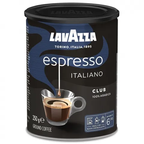 Кава Lavazza Espresso Club 250 г. з/б мел. (Італія)