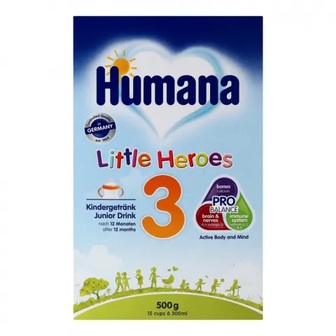 ЗГМ Humana 3 500 г Маленькі герої від 12 міс.