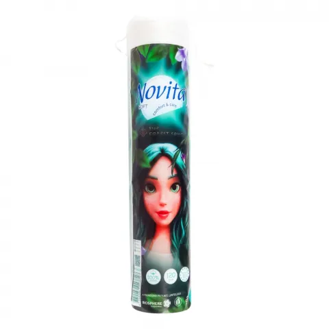 Ватні диски NOVITA 120 шт. Soft Mavka