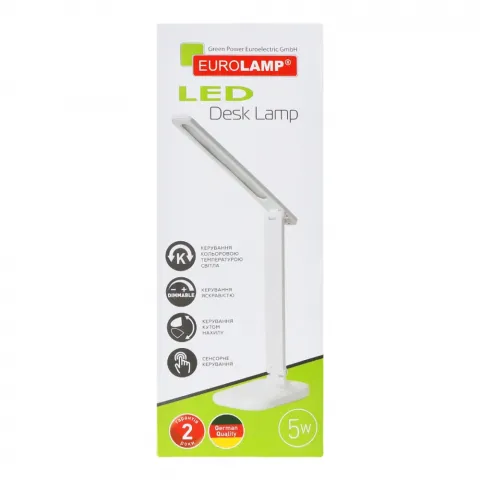 Світильник настільний LED EuroLamp Хайтек 5W 3000-5000K білий (30)