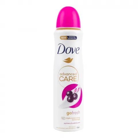 Дезодор Dove 150 мл спрей Ягода асаї і водяна лілія