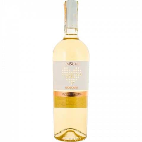Вино ігристе Vigneti Del Vulture Sensuale Moscato Basilicata IGP 0,75 л н/сол. біле