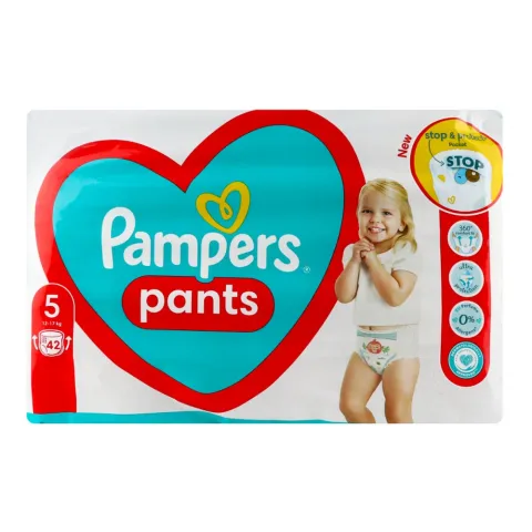 Підг.-трусики Pampers Pants Junior 42 шт. (12-17 кг)