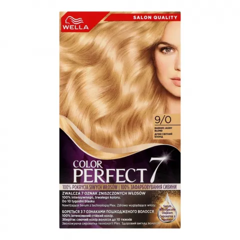 Фарба д/волосся Wella Color Perfect 9/0 Дуже світлий блонд