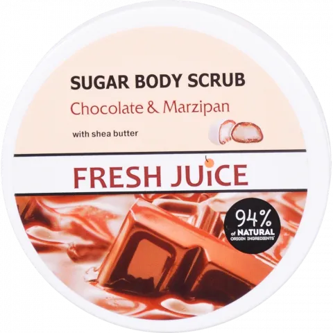 Скраб д/тіла Fresh Juice 225 мл цукровий Chocolate and Marzipan