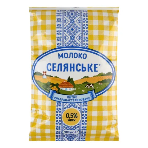 Молоко Селянське 0,5 900 г