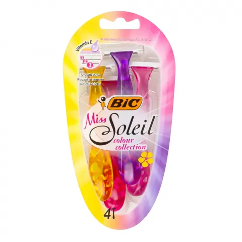 Станок д/гоління BIC 4 шт. Міс Soleil кольор.