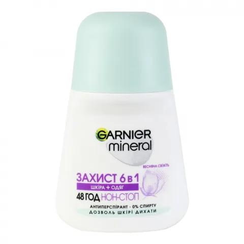 Дезодор Garnier 50 мл жін. Мінерал Захист 5 Весн. свіжість