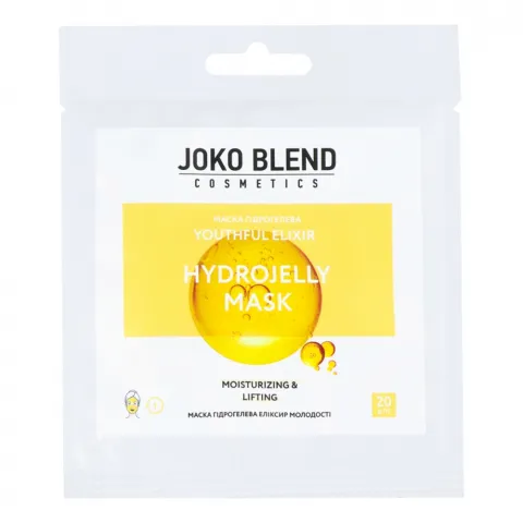 Маска д/обличчя Joko Blend 20 г гідрогелева Youthful Elixir