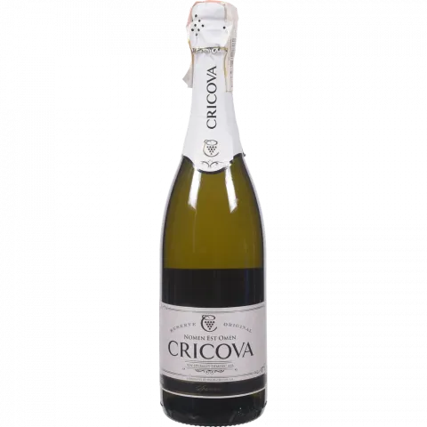 Вино ігристе Cricova 0,75 л н/сух. біле
