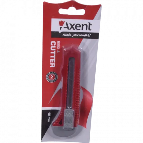 Ніж канцелярський середній 18 мм Axent 6502