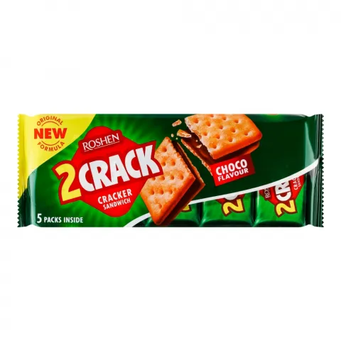 Крекер Рошен 2 Crack 235 г з шок. начинкою
