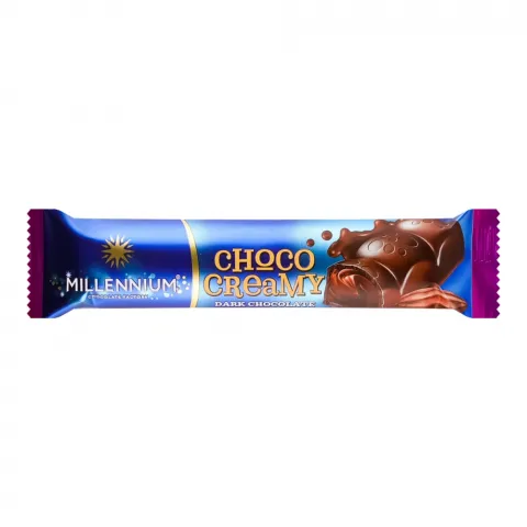 Шок Бат Міленіум 38 г Choco Creamy чорний з начинкою