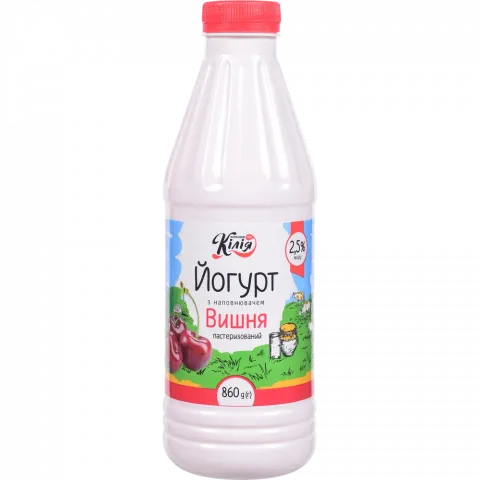 Йогурт Кілія 2,5 860 г Вишня
