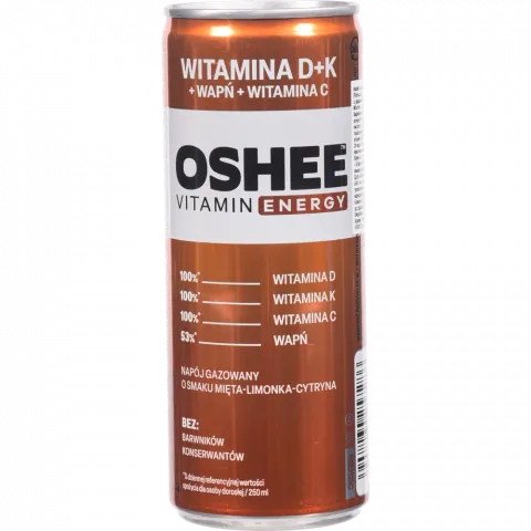 Напій б/алк. OSHEE енергетичний 0,25 л Вітаміни D+K (Польща)