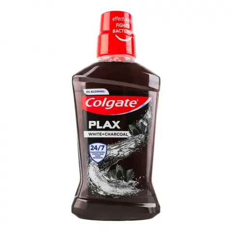 Ополіскувач д/рота Colgate Plax 500 мл Відбілювання з Деревним вугіллям