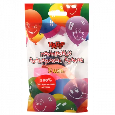 Кульки повітряні Party Favors Декоратор 5 шт. 61230/5