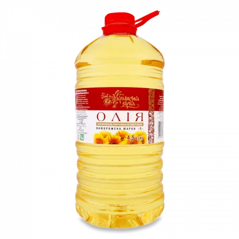 Олія Українська зірка Соняшникова 4,5 л раф.