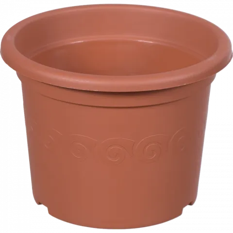 Горщик д/квітів PP PLASTICA 15 см теракота DP15R624 И627 (Польща)
