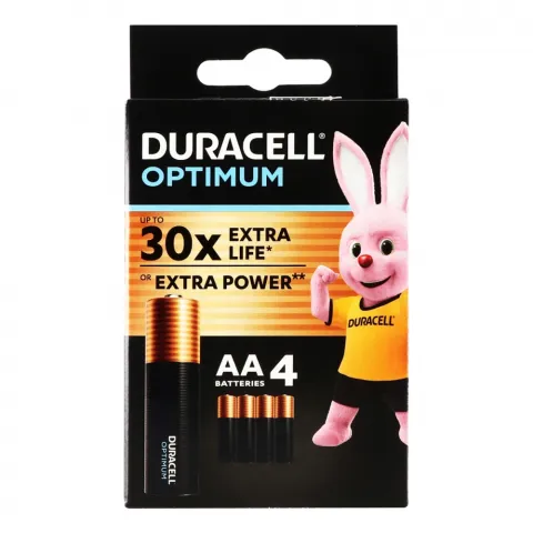 Бат Duracell OPTIMUM AA 4 шт.