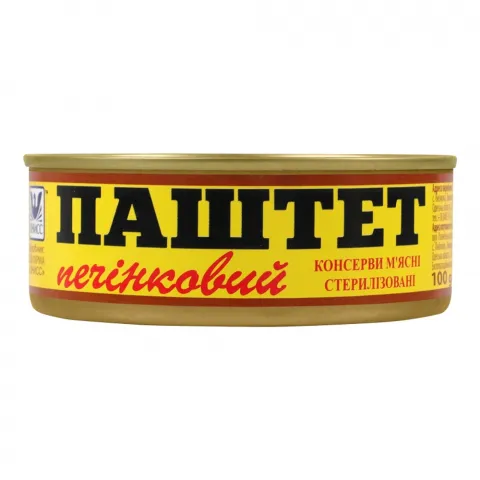 Паштет Онисс 100 г з/б Печінковий