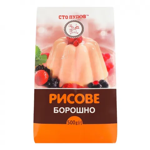 Борошно Сто пудів 500 г рисове