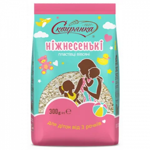Пластівці Сквирянка 300 г Вівсяні ніжнесенькі