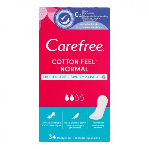 Прокладки щоден. Carefree 34 шт. Cotton Fresh