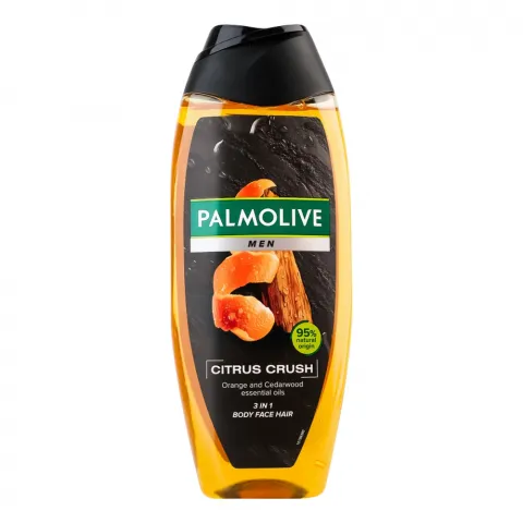 Гель д/душу Palmolive 500 мл д/чол. Цитрусовий Заряд Ефірні олії Апельсина та Кедра