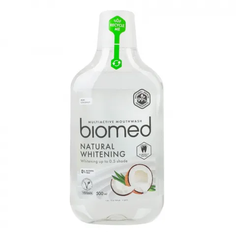 Ополіскувач д/рота Biomed 500 мл Natural Whitening