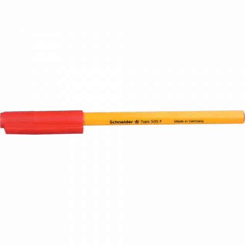 Ручка кулькова Schneider Tops 505F 0,5 мм червона S150502