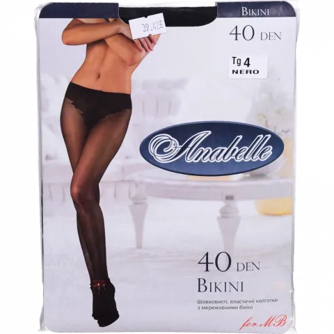 Колготки ANABELLE Bikini Charm 40 Nero 4