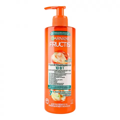 Засіб д/волосся FRUCTIS 400 мл Гудбай посічені кінчики з 10 діями