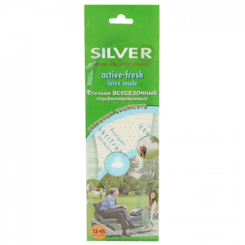Устілка Silver всесезон парф антибак актив фреш