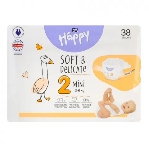 Підг. Bella Happy Soft and Delicate 38 шт. Міні