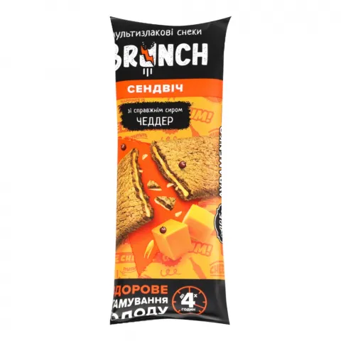 Сендвіч хрусткий Brunch 0,47 г Чеддер