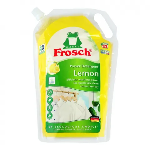 Гель д/прання Frosch 1,5 л д/пак. Лимон