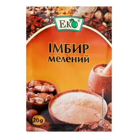 Приправа Еко 20 г Імбир Мелен.