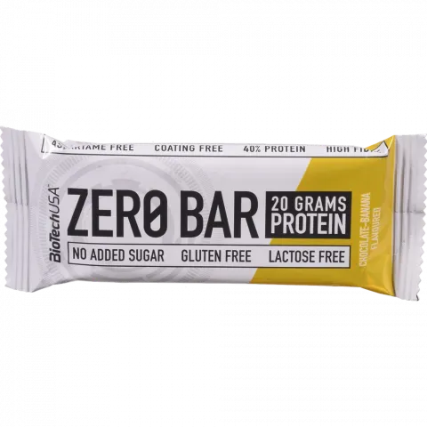 Батончик Biotech Zero Bar 50 г Шоколад-банан