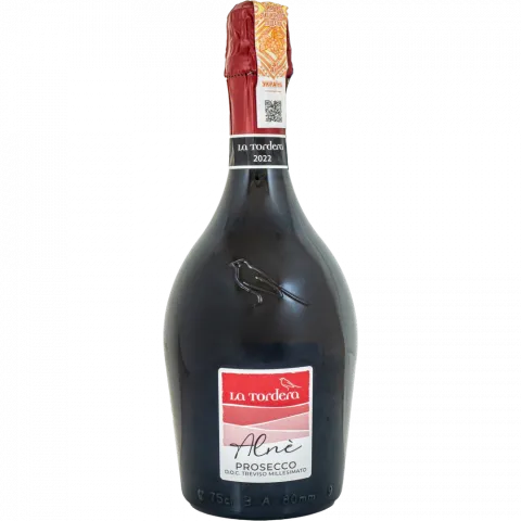 Вино ігристе La Tordera Prosecco Tittoni Valdobbiadene DOCG 0,75 л сух. біле