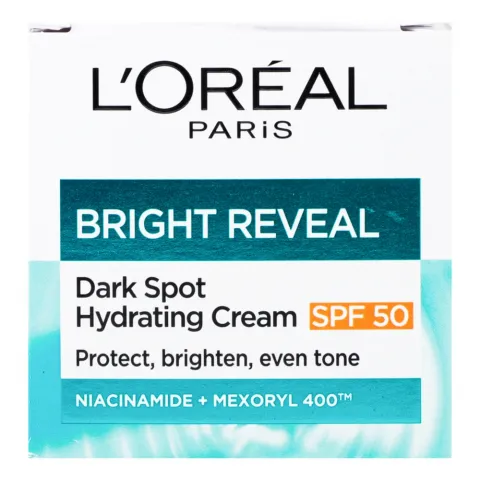 Крем д/обличчя L`oreal 50 мл Bright Reveal зволожуючий п/пігментних плям SPF 50
