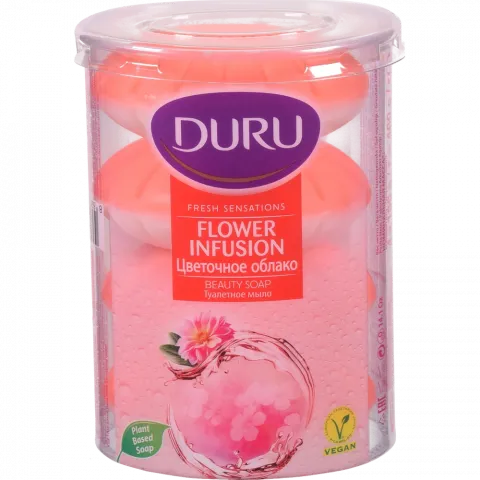 Мило Duru Fresh Sensations 4х100 г Квіткова Хмара