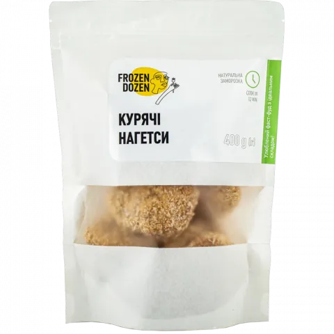 Нагетси Фрозен Дазен 400 г Курячі нагетси
