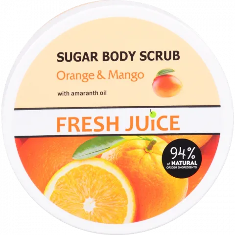 Скраб д/тіла Fresh Juice 225 мл цукровий Orange and Mango