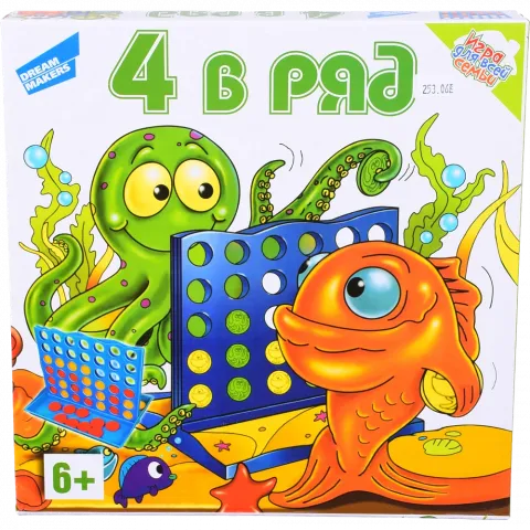 Гра настільна дит. 4 в ряд 707-16